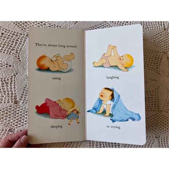 1991 Babies by Gyo Fujikawa: Vintage So Tall Board Book - Picture 2 of 5